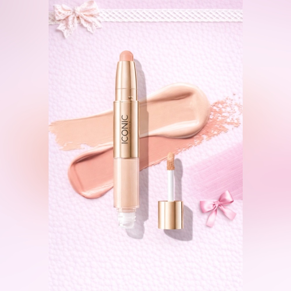 ICONIC London Radiant Concealer and brighting Duo natural light - Picture 2 of 12